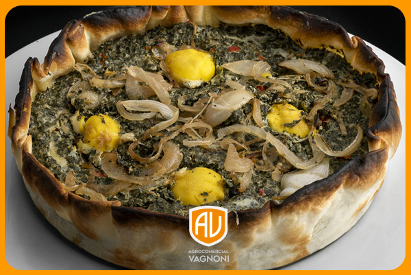 tarta de espinaca y de kale con deshidratados vagnoni