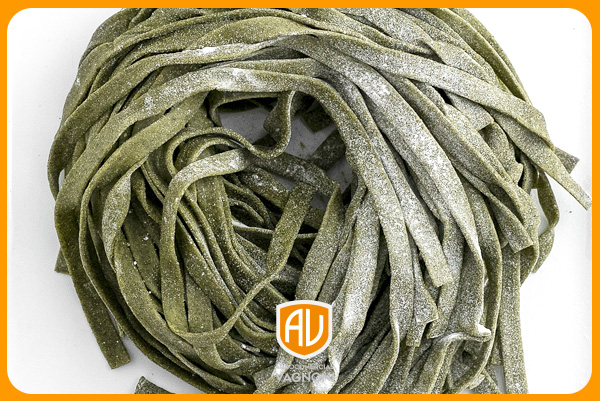 pastas de espinaca y de kale con deshidratados vagnoni